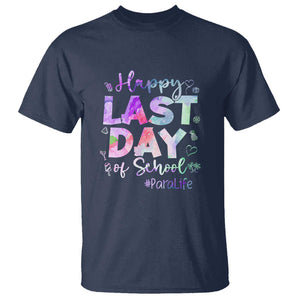 Last Day of School T Shirt Para Life Summer Vacation Beach TS01 Navy Print Your Wear