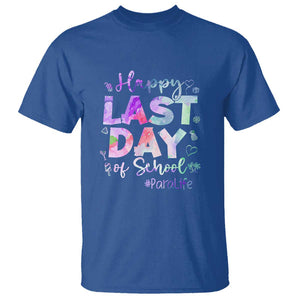 Last Day of School T Shirt Para Life Summer Vacation Beach TS01 Royal Blue Print Your Wear