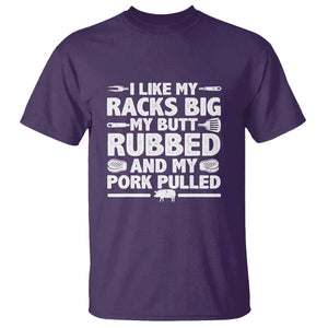 Cool Grilling Pork Rub Smoking BBQ Meat Smoker T Shirt TS01 Purple Print Your Wear