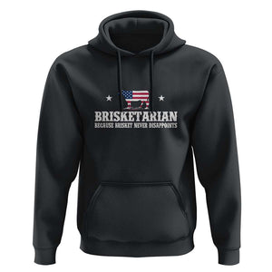 Brisketarian Because Brisket Never Disappoints - BBQ Lover Hoodie TS01 Black Print Your Wear