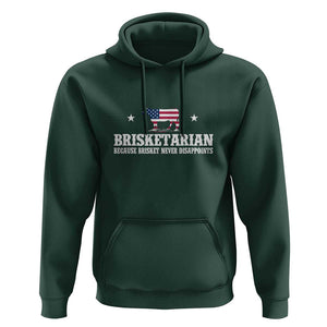 Brisketarian Because Brisket Never Disappoints - BBQ Lover Hoodie TS01 Dark Forest Green Print Your Wear