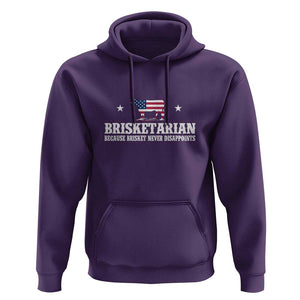 Brisketarian Because Brisket Never Disappoints - BBQ Lover Hoodie TS01 Purple Print Your Wear