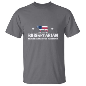 Brisketarian Because Brisket Never Disappoints - BBQ Lover T Shirt TS01 Charcoal Print Your Wear