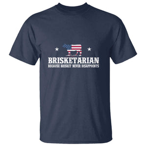 Brisketarian Because Brisket Never Disappoints - BBQ Lover T Shirt TS01 Navy Print Your Wear