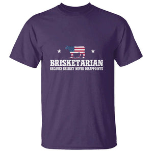 Brisketarian Because Brisket Never Disappoints - BBQ Lover T Shirt TS01 Purple Print Your Wear