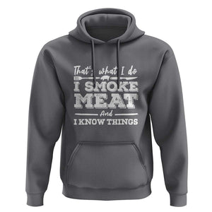 I'd Smoke That - Funny Meat BBQ Season Smoker & Grilling Hoodie TS01 Charcoal Print Your Wear
