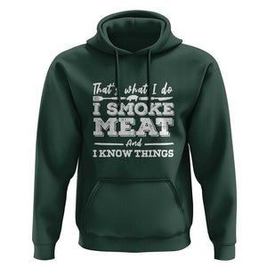 I'd Smoke That - Funny Meat BBQ Season Smoker & Grilling Hoodie TS01 Dark Forest Green Print Your Wear