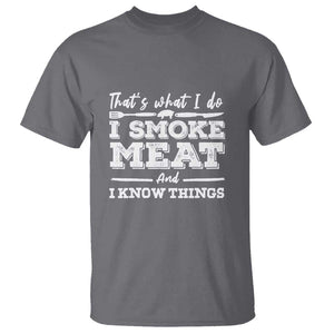 I'd Smoke That - Funny Meat BBQ Season Smoker & Grilling T Shirt TS01 Charcoal Print Your Wear