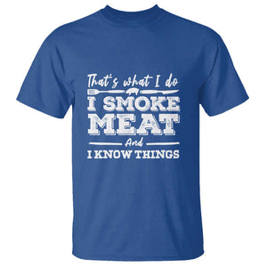 I'd Smoke That - Funny Meat BBQ Season Smoker & Grilling T Shirt TS01 Royal Blue Print Your Wear