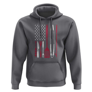 BBQ Smoking Hoodie Barbecue Chef Smoking Tools Grilling Pit Master TS01 Charcoal Print Your Wear