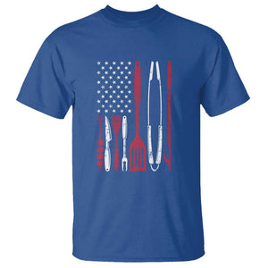 BBQ Smoking T Shirt Barbecue Chef Smoking Tools Grilling Pit Master TS01 Royal Blue Print Your Wear