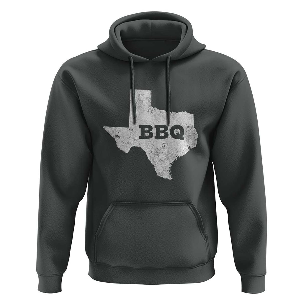 Vintage Retro Texas BBQ Hoodie State Pride Barbecue Graphic, Soft Cotton Tee, Classic Design TS01 Dark Heather Print Your Wear