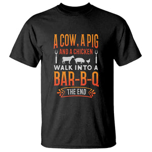 Barbecue Joke T Shirt for Grill MastersFunny Chef Gift, BBQ Tee TS01 Black Print Your Wear