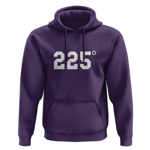 225 Degrees BBQ Hoodie Grilling and Smoking Meat Tee, Barbecue Enthusiast Gift TS01 Purple Print Your Wear