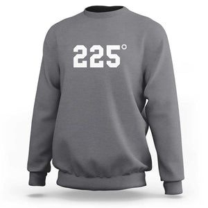 225 Degrees BBQ Sweatshirt Grilling and Smoking Meat Tee, Barbecue Enthusiast Gift TS01 Charcoal Print Your Wear