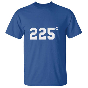 225 Degrees BBQ T Shirt Grilling and Smoking Meat Tee, Barbecue Enthusiast Gift TS01 Royal Blue Print Your Wear