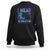 I Wear Teal and Purple for Someone Who Meant the World to Me - Suicide Prevention & Awareness Sweatshirt TS01 Black Print Your Wear