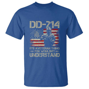 DD-214 It's a Veteran Thing You Wouldnt Understand - Proud Military Veteran T Shirt TS01 Royal Blue Print Your Wear