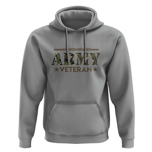 United States Army Veteran Hoodie Proud Military Veteran TS01 Sport Gray Print Your Wear