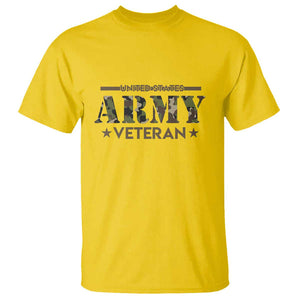 United States Army Veteran T Shirt Proud Military Veteran TS01 Daisy Print Your Wear