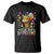 Autism Month T Shirt It's Ok To Be Different Cute Jigsaw Puzzle Balloon TS01 Black Printyourwear