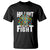 Autism Support T Shirt His Fight is My Fight Jig Saw Puzzle Boy TS01 Black Printyourwear