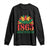 Juneteenth 1865 Sunflower Long Sleeve Shirt Celebrate African American Freedom Day TS01 Black Print Your Wear