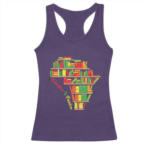 Education Is Freedom Racerback Tank Top African American History TS01 Purple Print Your Wear