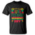 Independence Day T Shirt Juneteenth 1865 TS01 Black Printyourwear