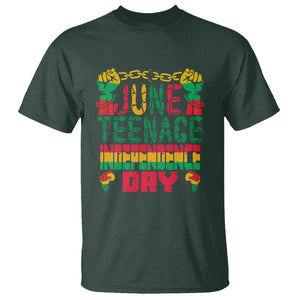 Independence Day T Shirt Juneteenth 1865 TS01 Dark Forest Green Printyourwear