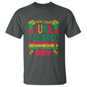 Independence Day T Shirt Juneteenth 1865 TS01 Dark Heather Printyourwear