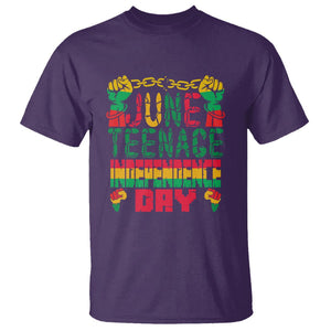 Independence Day T Shirt Juneteenth 1865 TS01 Purple Printyourwear