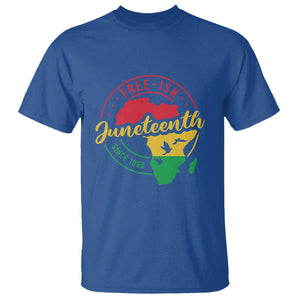 Free-ish Juneteenth Since 1865 T Shirt TS01 Royal Blue Printyourwear