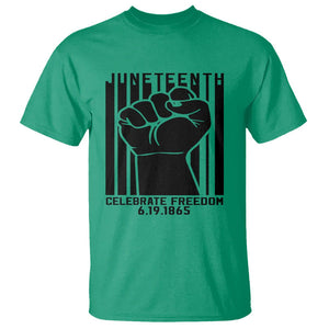 Happy Juneteenth Independence T Shirt TS01 Irish Green Printyourwear