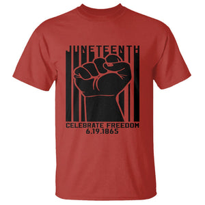 Happy Juneteenth Independence T Shirt TS01 Red Printyourwear