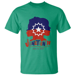 Juneteenth for Women T Shirt Celebrating Black Freedom Day 1865 TS01 Irish Green Printyourwear