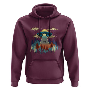 Get In Loser Alien, UFO Funny, We're Doing Butt Stuff Hoodie TS01 Maroon Print Your Wear