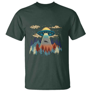 Get In Loser Alien, UFO Funny, We're Doing Butt Stuff T Shirt TS01 Dark Forest Green Print Your Wear