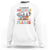 Retro Teacher Sweatshirt 100 Days of School, A Moment of Science Please TS01 White Print Your Wear