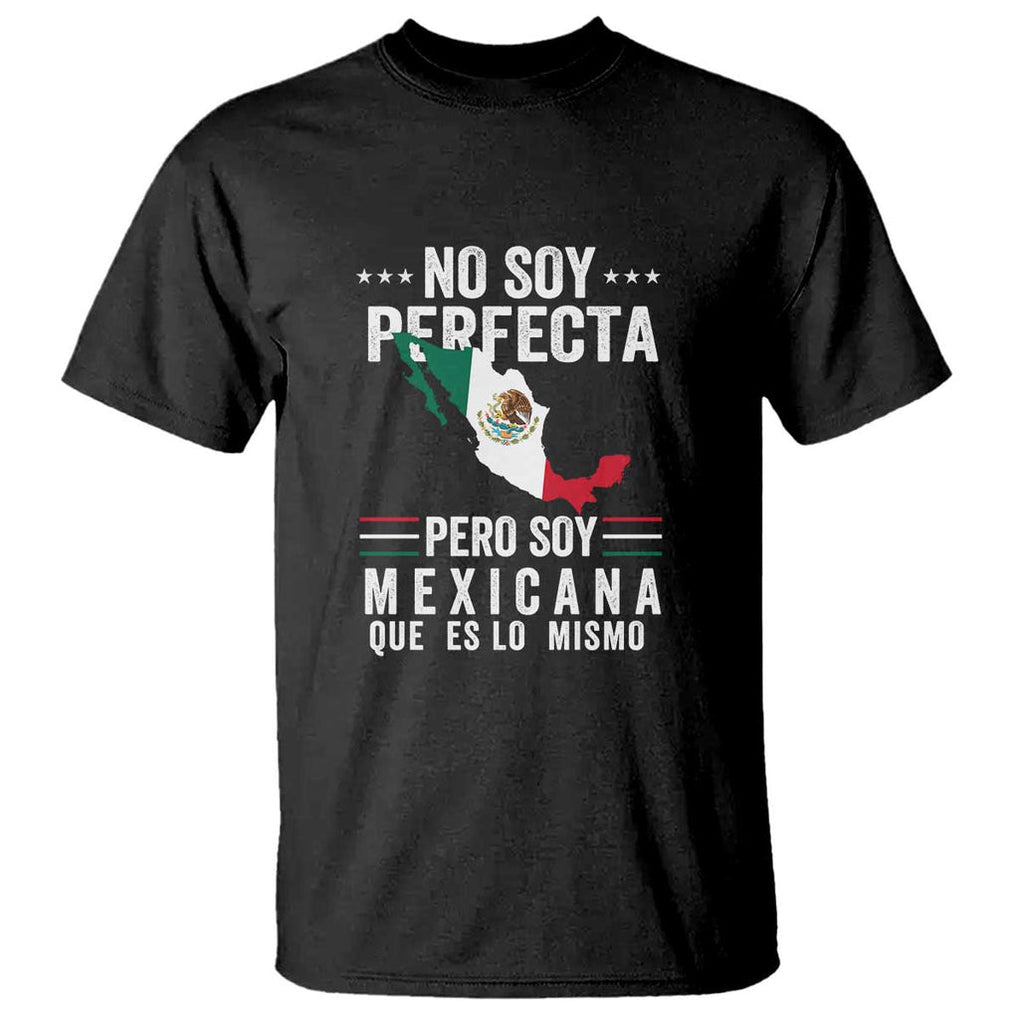 Mexican Flag Mujer Mexicana T Shirt Celebrate Mexico Heritage & Culture TS01 Black Print Your Wear