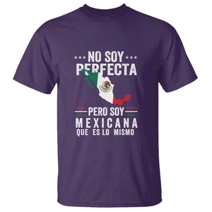 Mexican Flag Mujer Mexicana T Shirt Celebrate Mexico Heritage & Culture TS01 Purple Print Your Wear