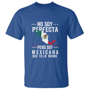 Mexican Flag Mujer Mexicana T Shirt Celebrate Mexico Heritage & Culture TS01 Royal Blue Print Your Wear