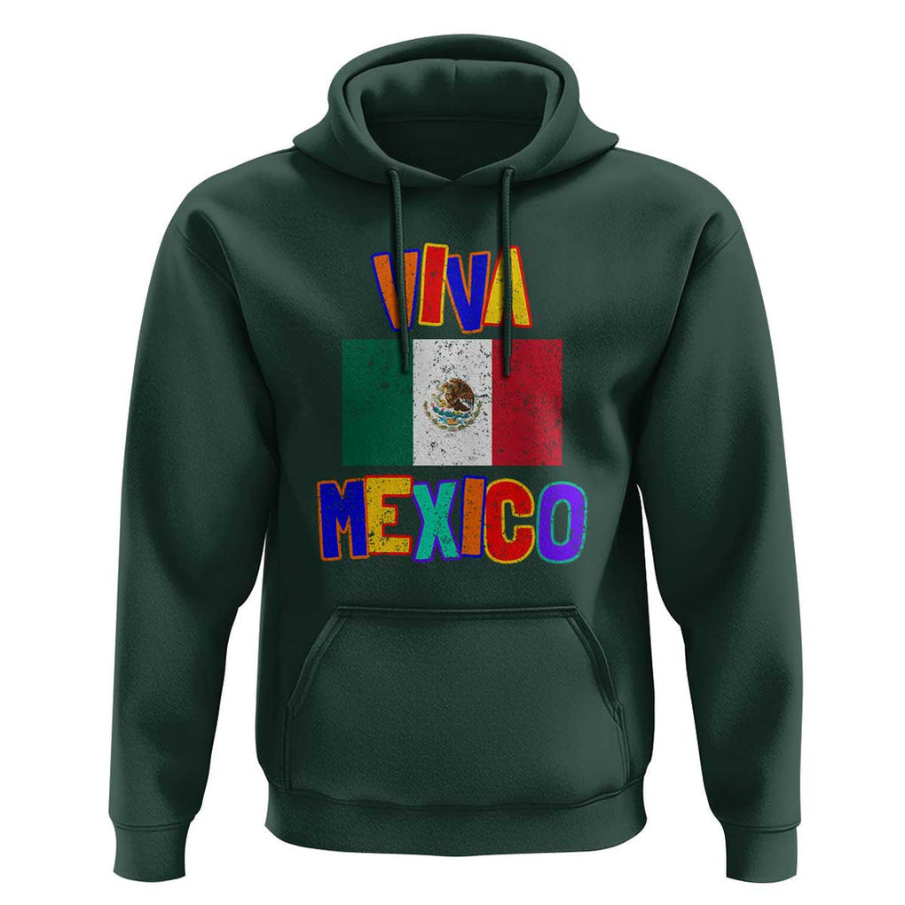 Mexico Independence Day Hoodie Celebrate Independencia de Mxico TS01 Dark Forest Green Print Your Wear