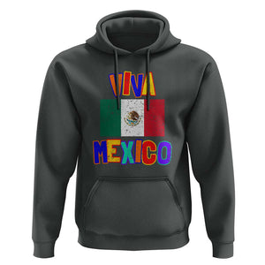 Mexico Independence Day Hoodie Celebrate Independencia de Mxico TS01 Dark Heather Print Your Wear