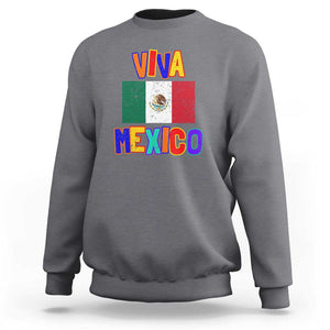 Mexico Independence Day Sweatshirt Celebrate Independencia de Mxico TS01 Charcoal Print Your Wear