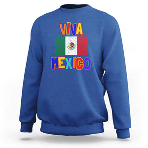 Mexico Independence Day Sweatshirt Celebrate Independencia de Mxico TS01 Royal Blue Print Your Wear