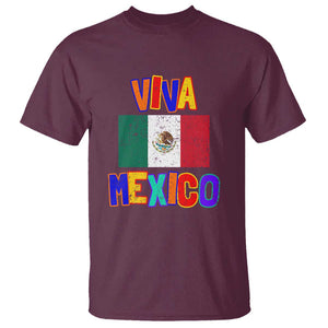 Mexico Independence Day T Shirt Celebrate Independencia de Mxico TS01 Maroon Print Your Wear