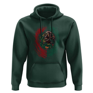 Patriotic Eagle Hoodie Perfect for Kids, Men, and Women TS01 Dark Forest Green Print Your Wear