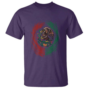 Patriotic Eagle T Shirt Perfect for Kids, Men, and Women TS01 Purple Print Your Wear