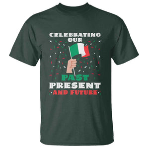 Celebrate Mexican Independence Day T Shirt Mexico Flag Tee for Proud Mexicans TS01 Dark Forest Green Print Your Wear